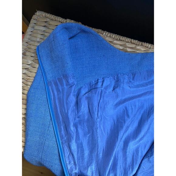 Blue Linen Dress Vintage - Picture 8 of 10